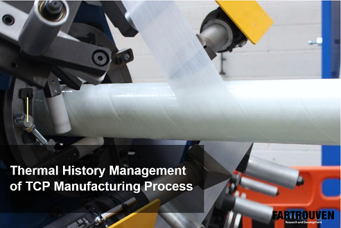 Thermal History Management of TCP Manufacturing Process: Управление историей теплового воздействия ключевой фактор проектирования промышленного производства термопластичных композитных труб. Концепция рассматривающая производственный комплекс как систему управления последовательностью термических и термомеханических процессов формирования композитной структуры трубы.   Fartrouven R&D. Portugal